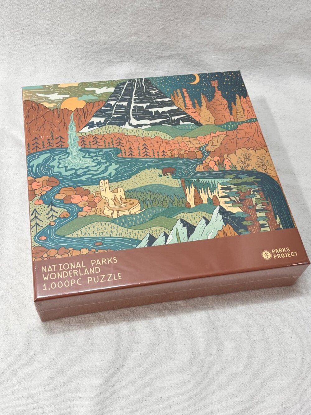 NEW National Parks Wonderland 1000pc Jigsaw Puzzle Parks Project by Rayco Design